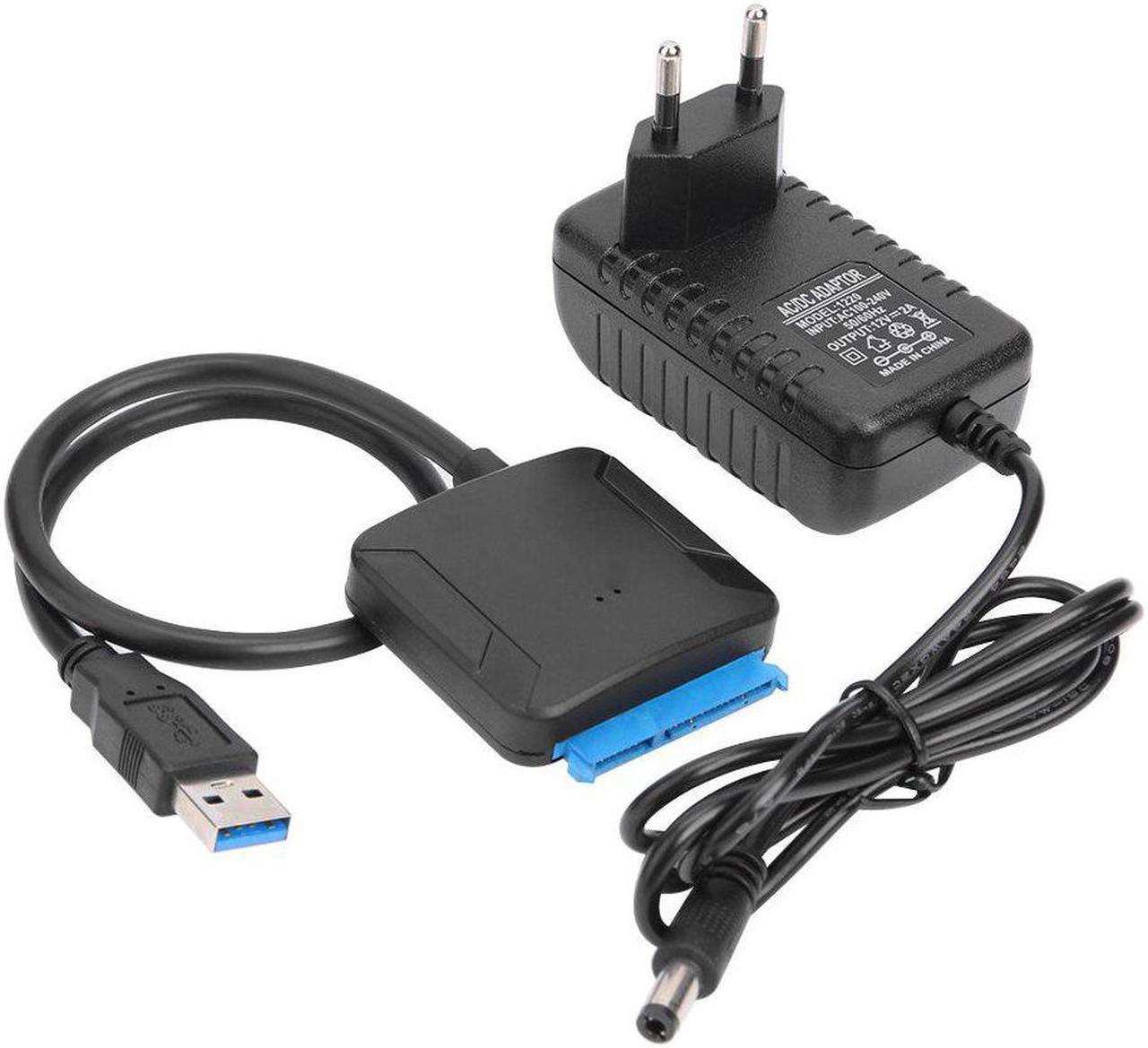 2020 USB 3.0 To SATA Convert Cable Support 2.5"/3.5" External SSD HDD Adapter Hard Drive 22pin Sata III To USB3.0