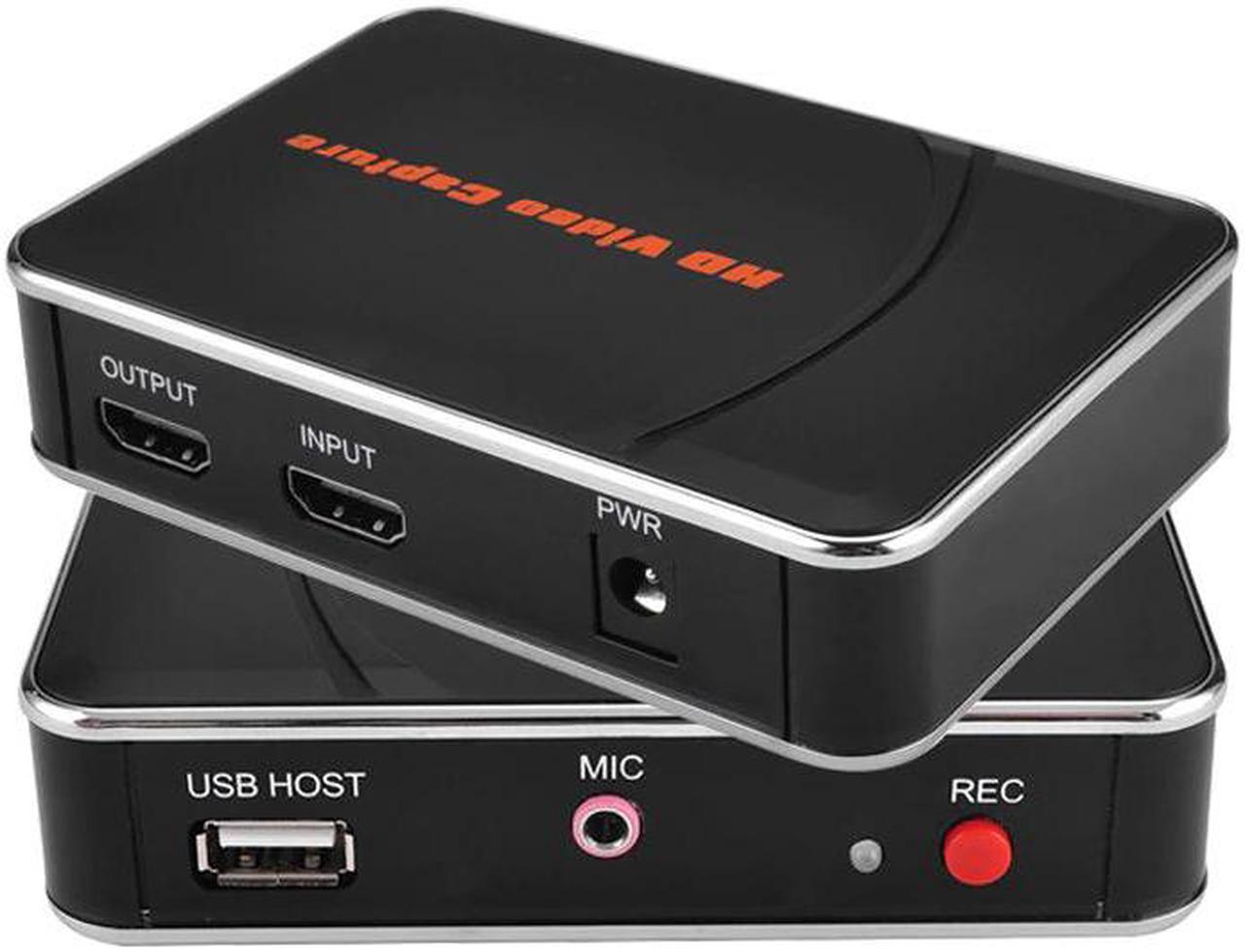 280HB HDMI Game Capture Card HD Video Capture 1080P 30fps HDMI Video Recorder, Compatible with Xbox One/ PS4 With MIC