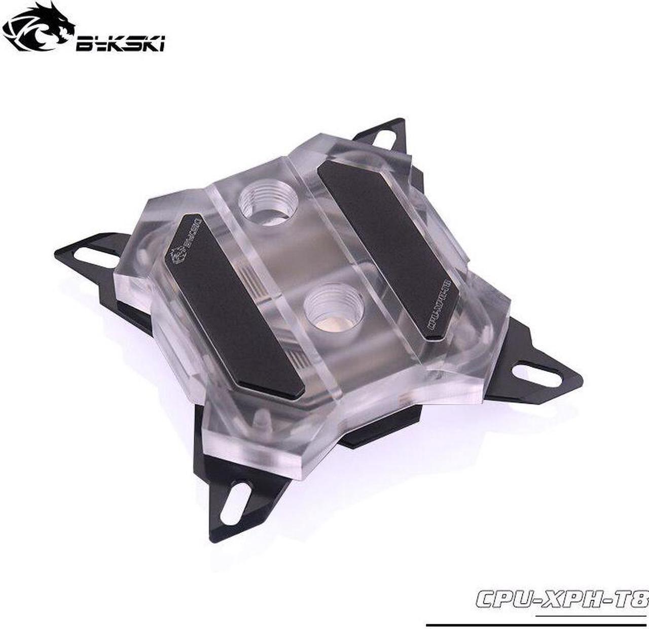 CPU-XPH-T8 CPU Water Cooling Block PMMA Top  115x 20xx RGB