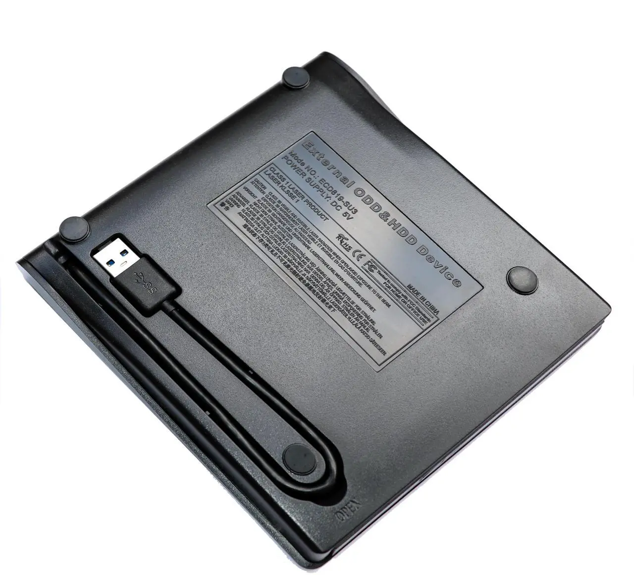 Alt view image 5 of 6 - USB 3.0 Slim External DVD RW CD Writer Drive Burner Reader Player Optical Drives For Laptop PC  dvd burner  dvd portatil