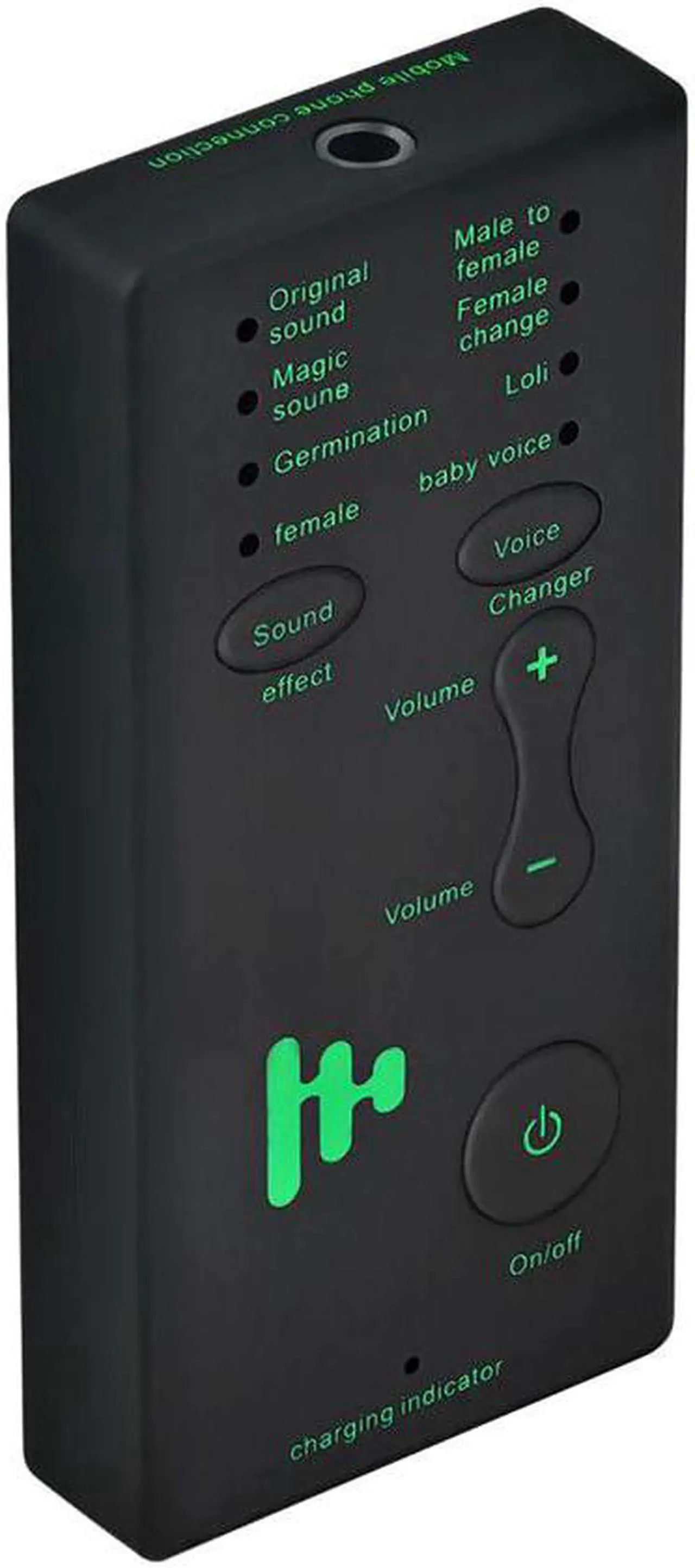Alt view image 5 of 5 - Audio With USB Sound Effects Chargable Children Mini Size Home Voice Changer Phone Microphone Toy Lightweight Gift