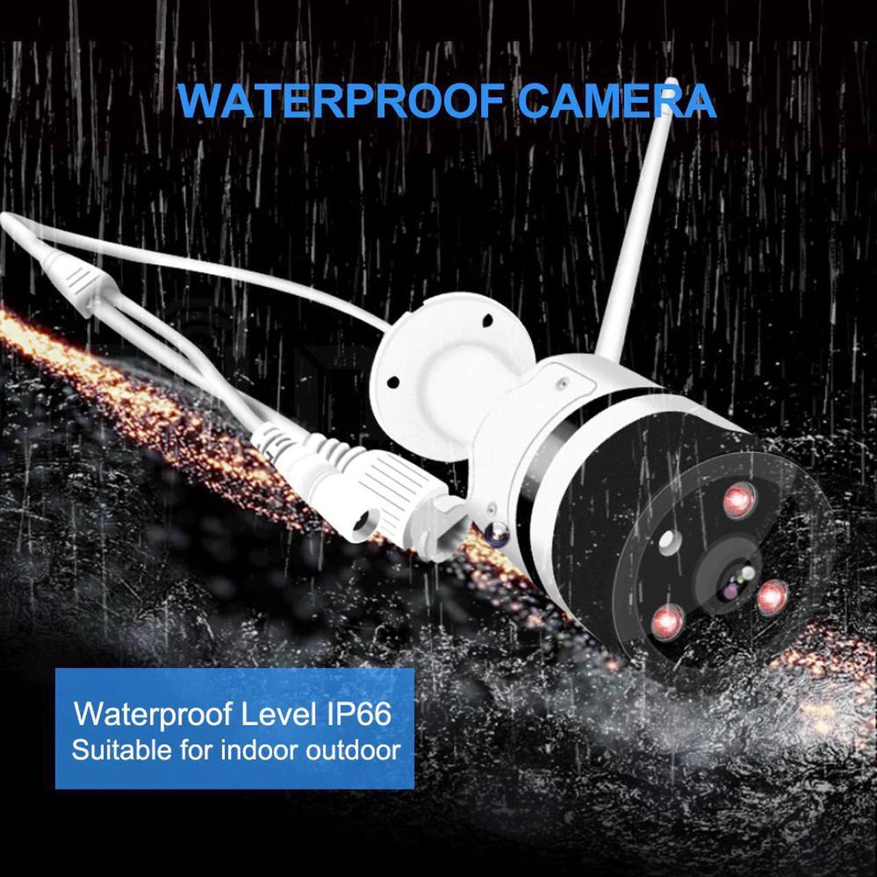 Alt view image 3 of 5 - IP Camera 1080P 2.0MP IR Two Way Audio Wireless Surveillance Outdoor CCTV Bullet Camera Metal P2P Onvif Yoosee