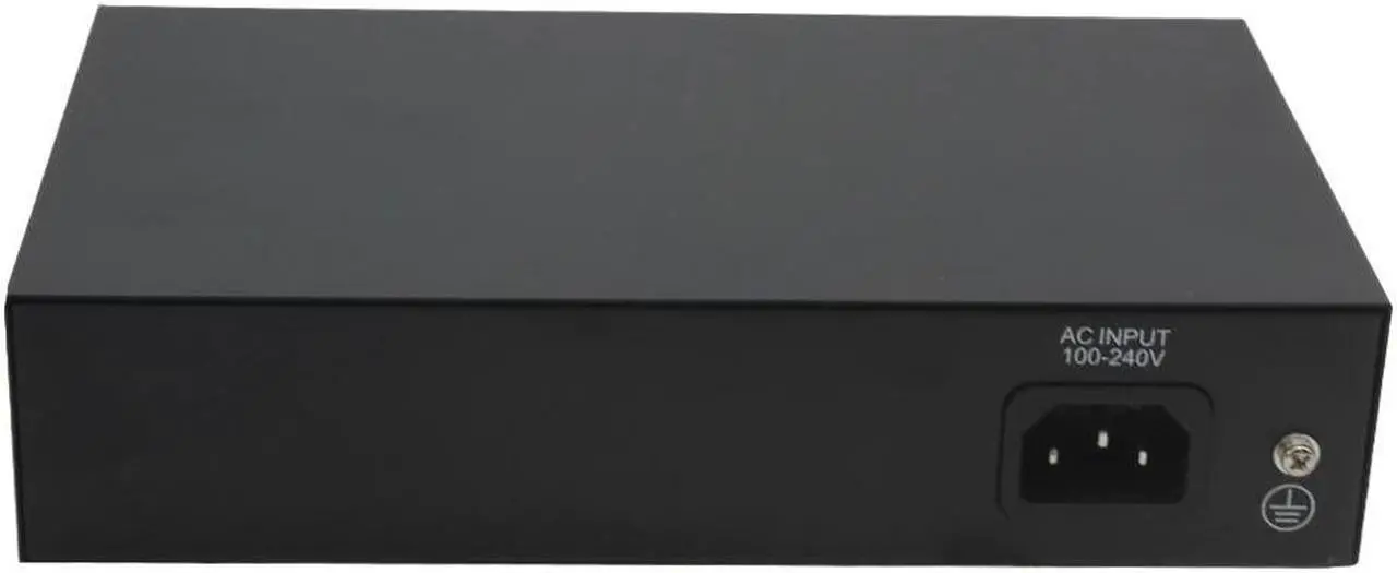 Alt view image 5 of 5 - 1+4 Ports 10/100Mbps Mini PoE Switch 48V 1A Power over Ethernet Network Switch for CCTV IP Camera