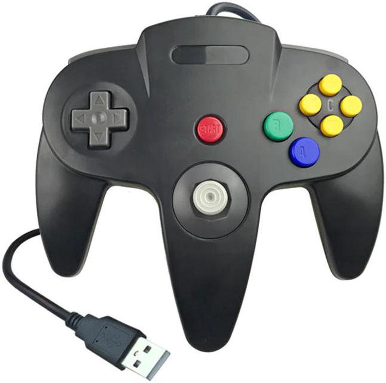 USB Wired Gamepad Joypad for N64 Wired Gaming Joystick Game Pad for Gamecube for Mac Computer PC Game Controller joystick