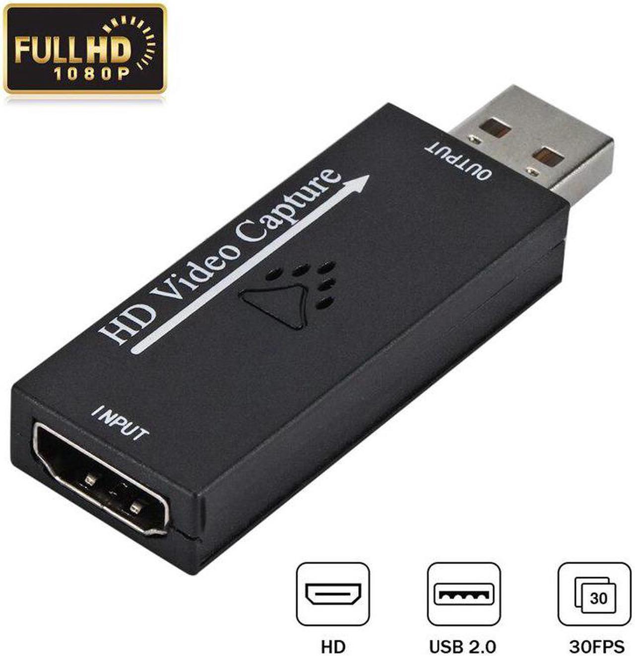 Vide Capture Cards HD t USB 2.0 1080P 30Fps Recrd Directly t Cmputer fr Live Bradcasting Gaming Teaching