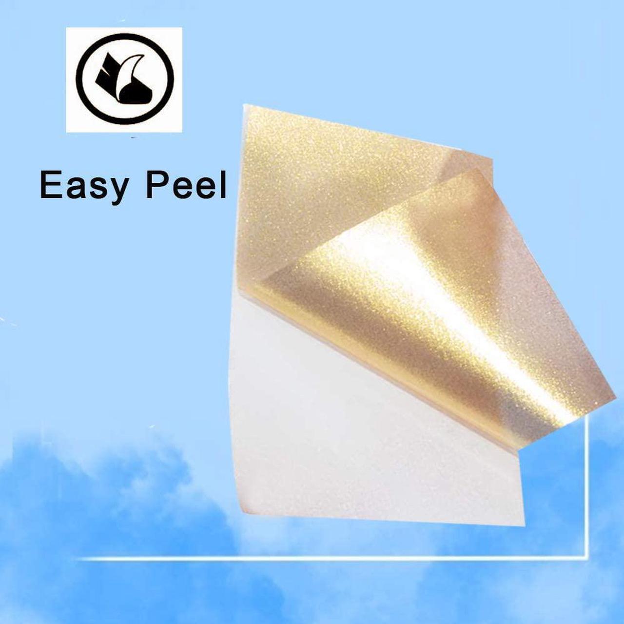 Alt view image 2 of 5 - Self-Adhesive Transparent Gold Thermal Paper Roll for M02/M02S/M02 Pro Photo Printer Printable Sticker Paper