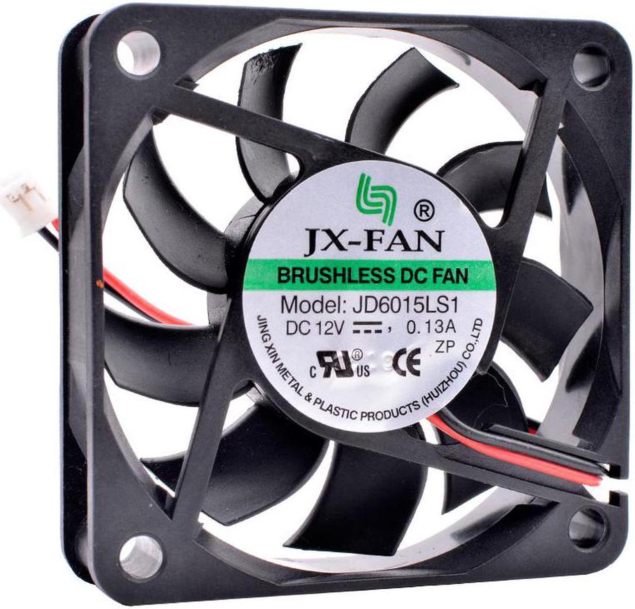 JX-FAN JD6015LS1 6cm 6015 60mm fan 60x60x15mm 12V 0.13A power charger cooling fan