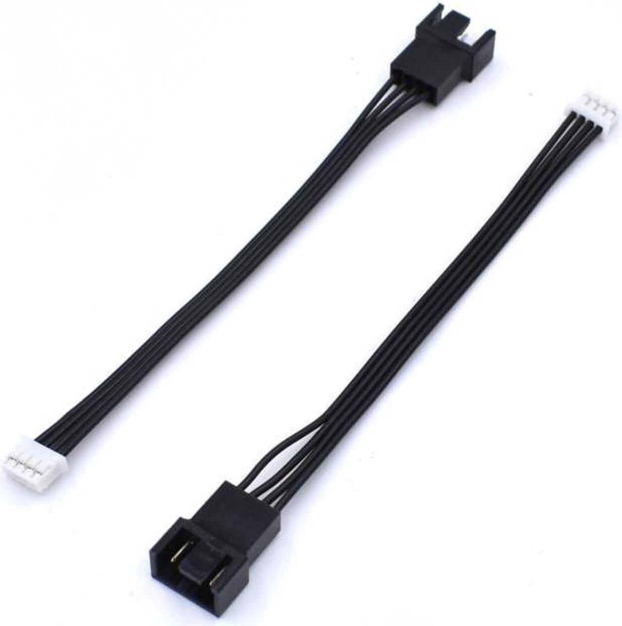 10cm PWM mini 4pin fan to mirco 4pin Power Adapter Black Cable for Videocard VGA Graphics Card