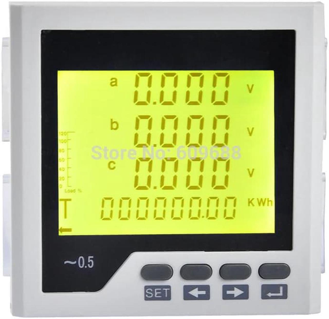 Three-phase LCD Multifunction Power Meter  Network Instrument