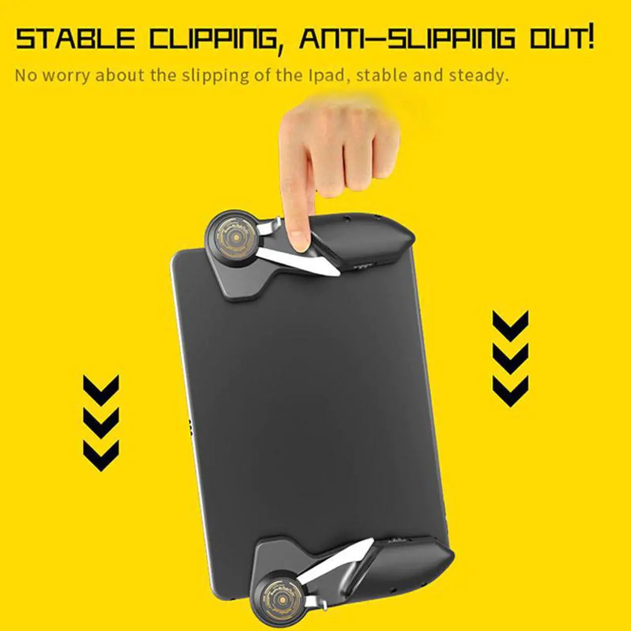 Alt view image 5 of 5 - PUBG Game Controller For Ipad Tablet Six Finger Game Joystick Handle Aim Button L1R1 Shooter Gamepad Trigger
