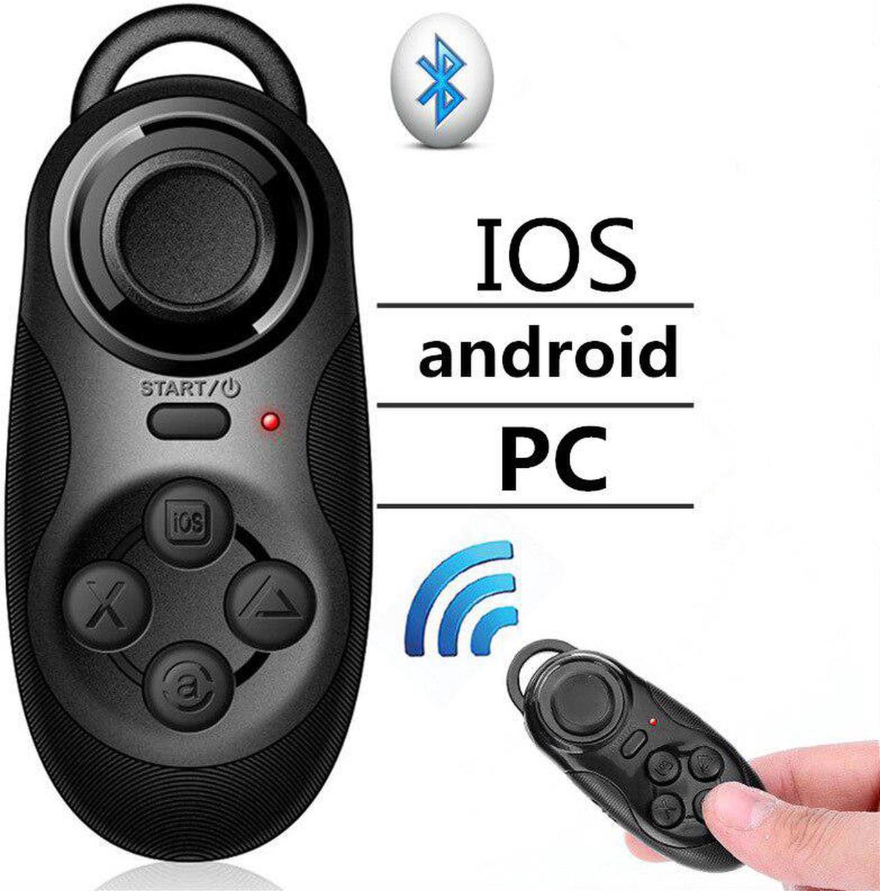 Bluetooth Gamepad Self Timer Game Controller Joystick Selfie Remote Shutter Mouse For iOS Android Smartphone TV Box