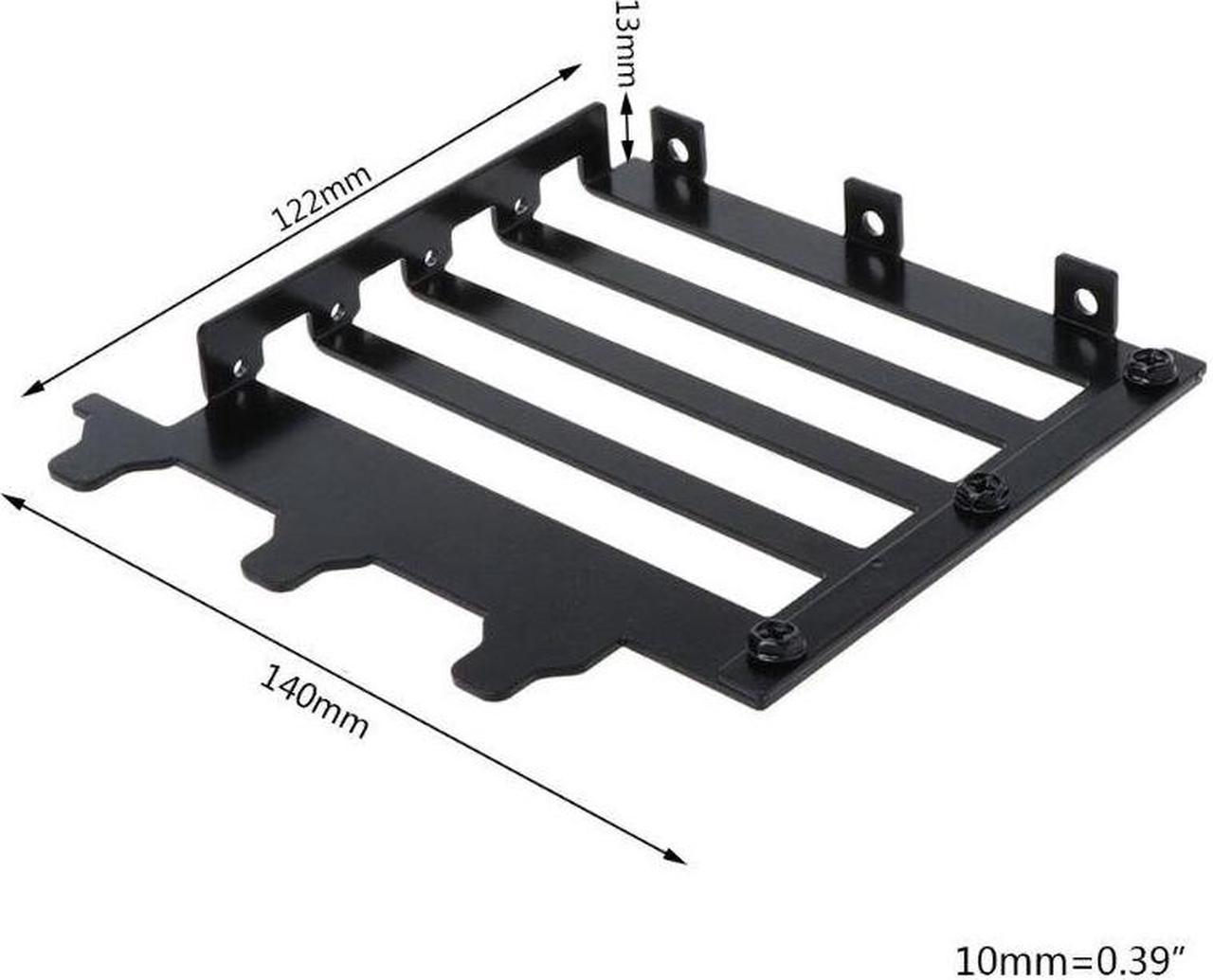 Graphics VGA Card Holder Aluminum Graphics Card Side Converted Bracket Computer Cooler Cooling Radiator Support 95AD