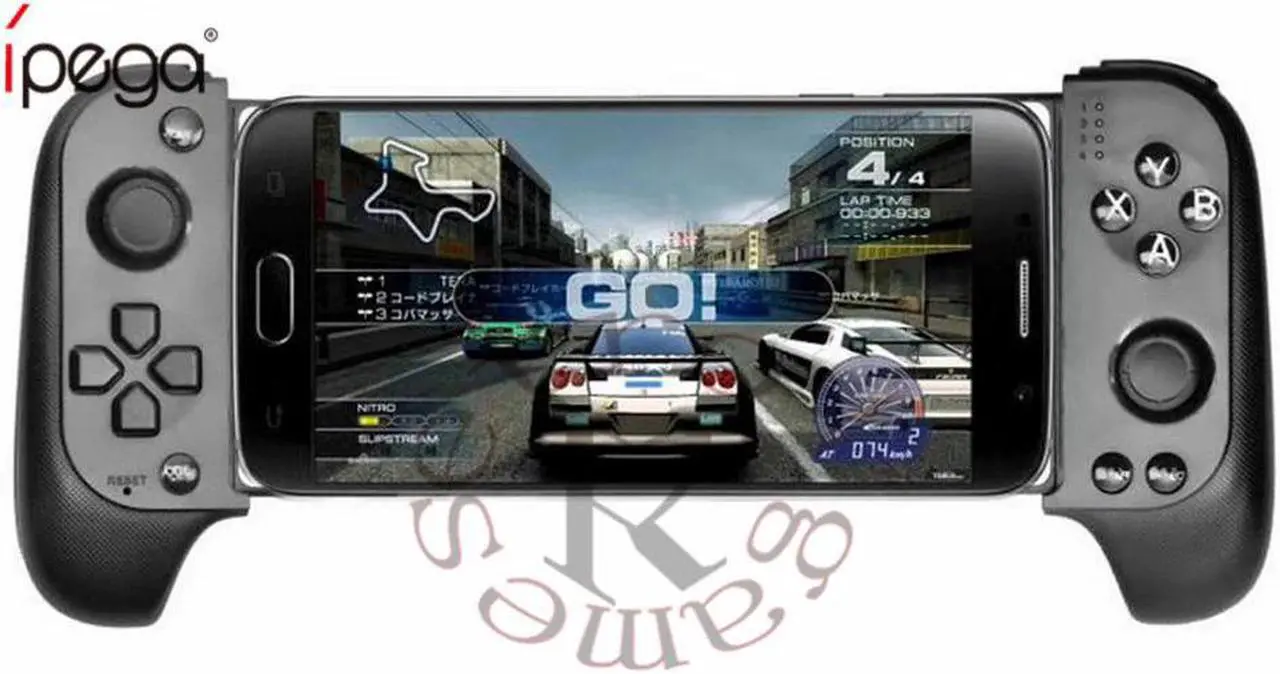 Alt view image 3 of 5 - 2020 NEW SAITAKE 7007F Telescopic Bluetooth Game Handle Wireless Gamepad Controller Dual-mode Joystick For iOS Android PC