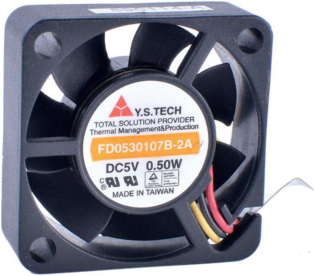 FD0530107B-2A 3010 3cm 30x30x10mm 30mm fan 5V 0.50W  Double ball bearing micro cooling device fan Notebook co