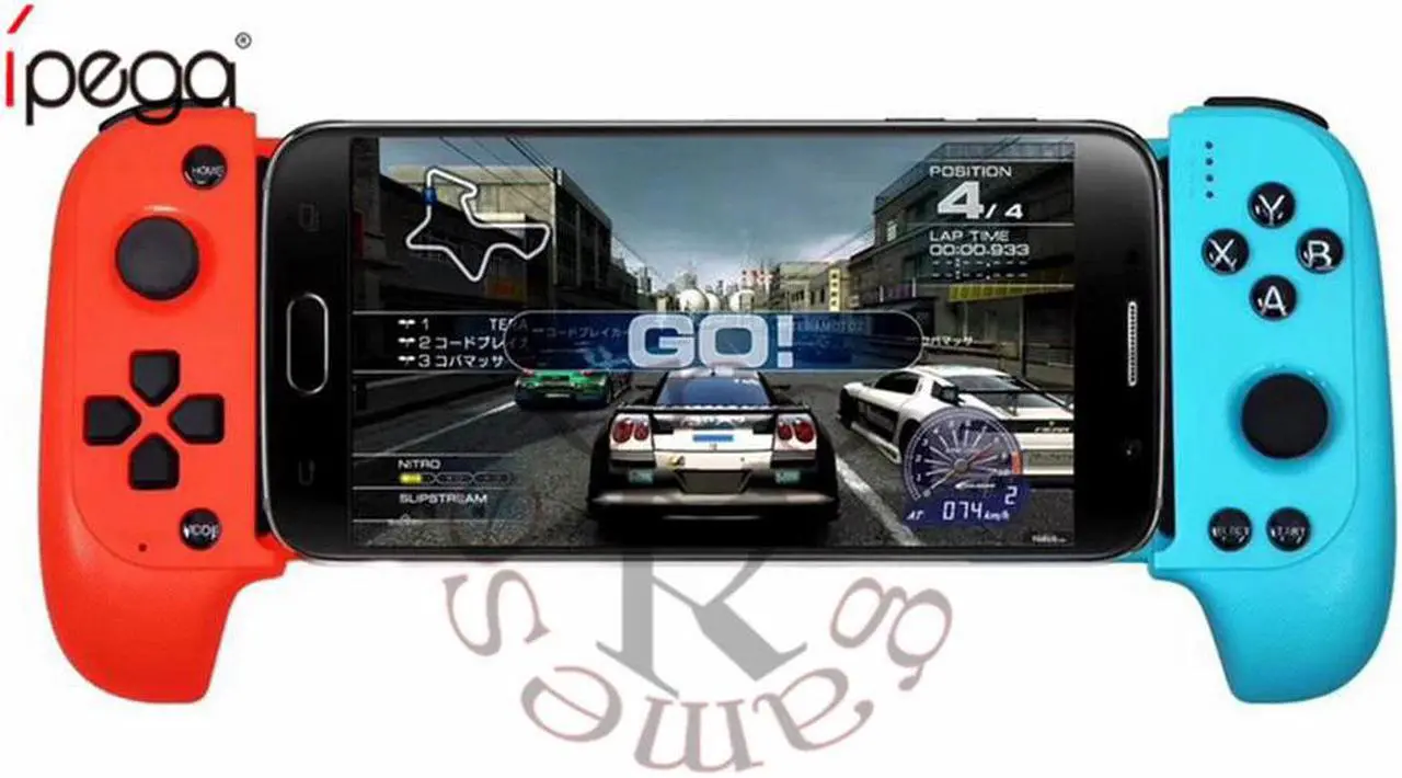 Alt view image 2 of 5 - 2020 NEW SAITAKE 7007F Telescopic Bluetooth Game Handle Wireless Gamepad Controller Dual-mode Joystick For iOS Android PC