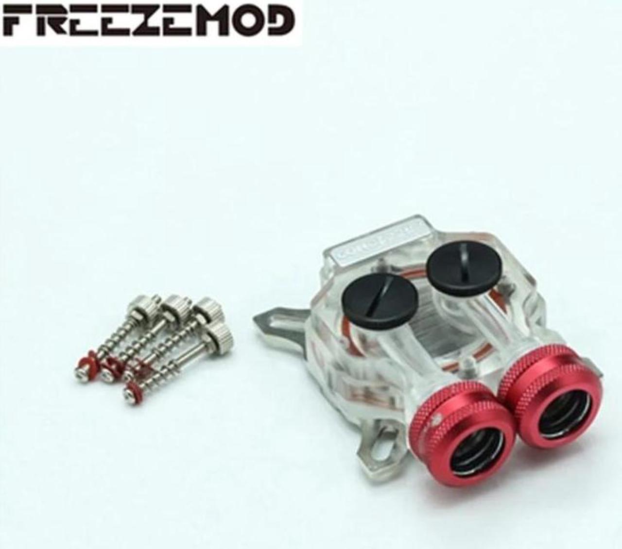 Alt view image 2 of 5 - Computer RGB Video Card GPU Core Cover Suitable For 43mm-53mm Hole Pitch Water Cooling Block. VGA-TMD