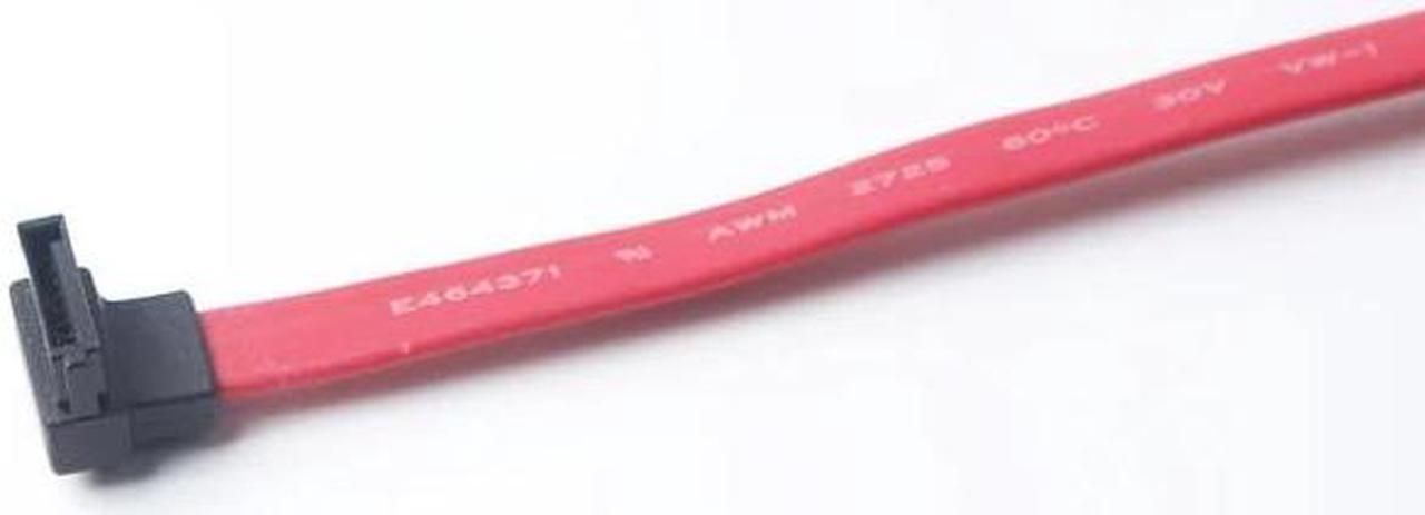 Alt view image 3 of 5 - SATA to eSATA Cable 6Gbps Shielded Extender Extension HDD Cable with Bracket  Red 20CM