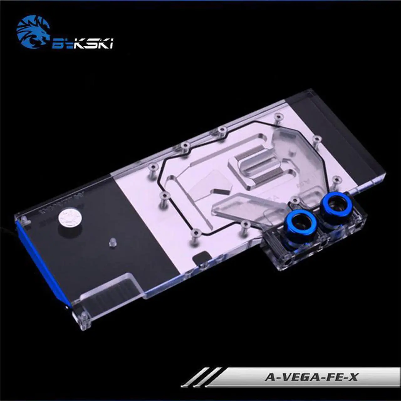 Alt view image 4 of 5 - Water Block For AMD RADEON RX VEGA 56/64, RX VEGA 64 8G HBM2/DATELAND RX VEGA 64 8G HBM2, Radeon,A-VEGA-FE-X