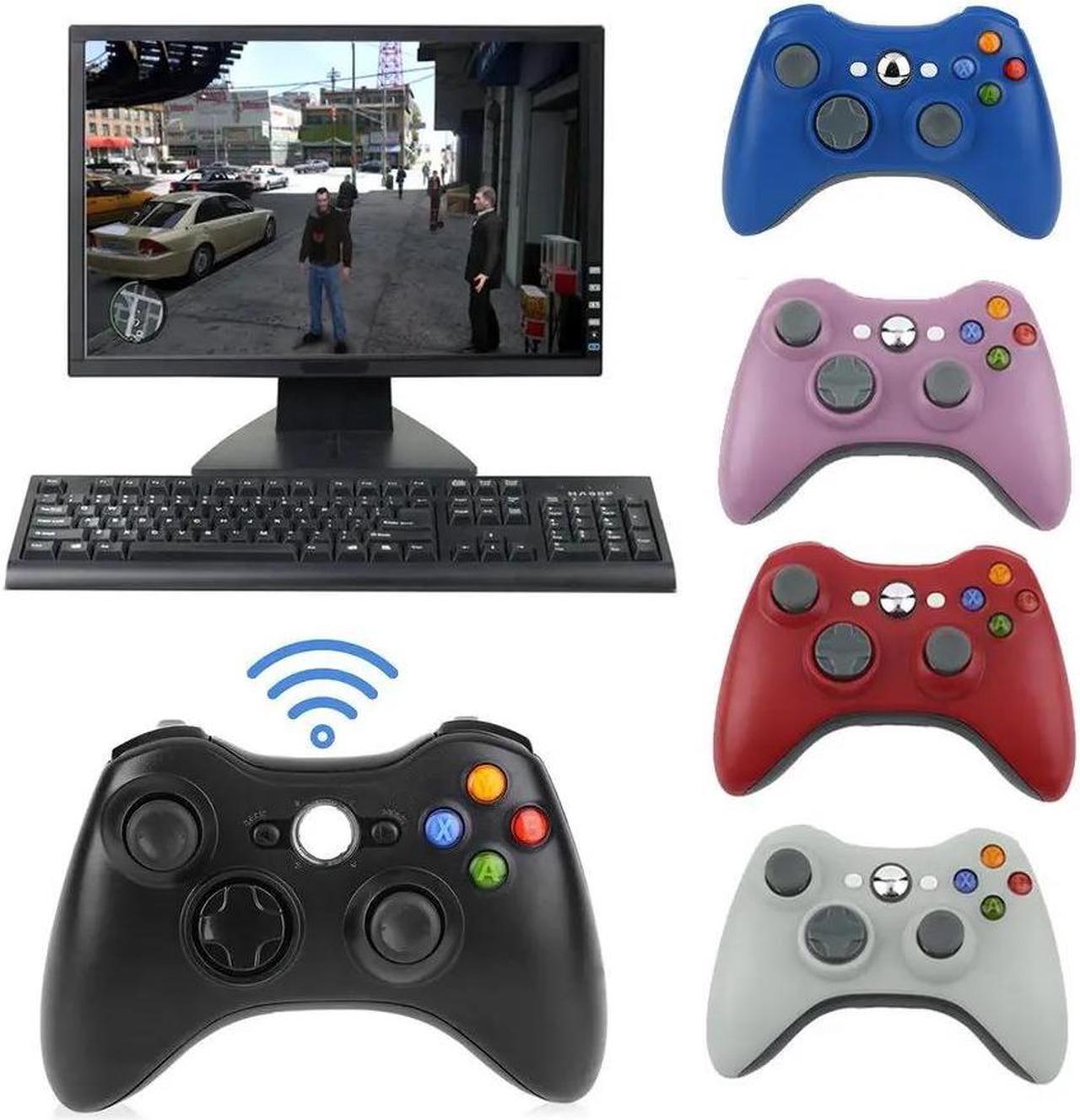 Alt view image 2 of 5 - 2.4G Wireless Gamepad Joypad Game Remote Controller Joystick With Pc Reciever For Microsoft For Xbox 360 Console