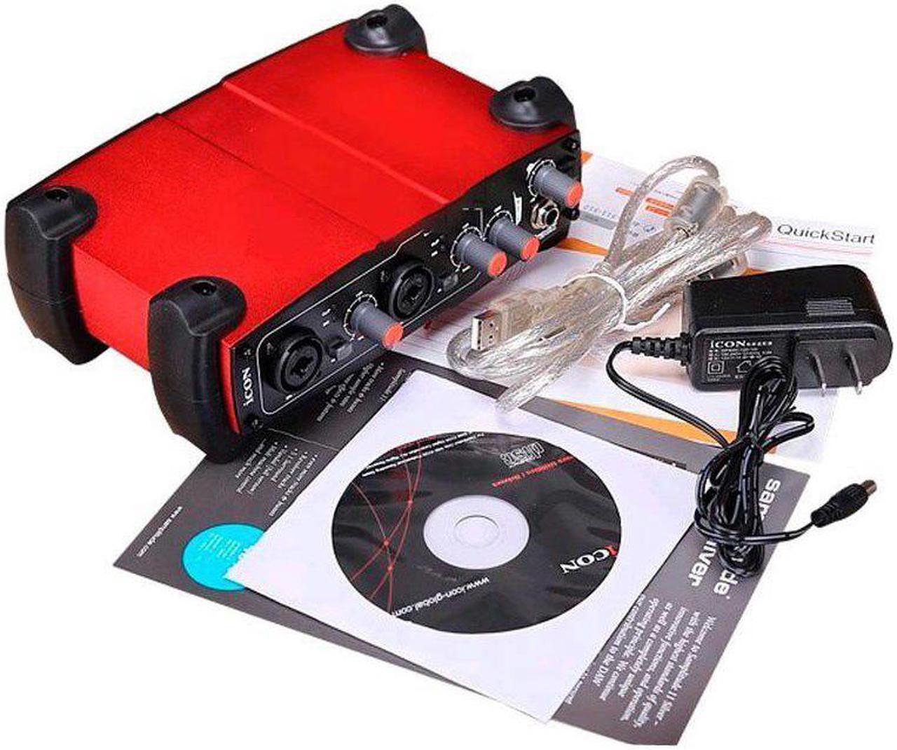 Main image of Utrack sound card 4-In/4-Out Supports DirectSound WDM and ASIO GIGA studio for Professional recording Network