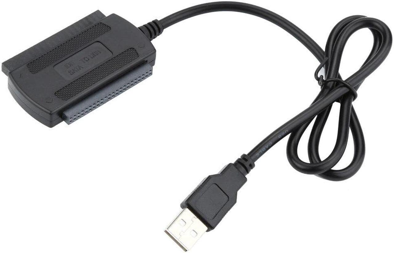 to USB 2.0 Adapter Converter Cable for 2.5/3.5 Hard Disk Drive DVD  Supports Hard Disk, CD-ROM,DVD-ROM, CD-RW#T2