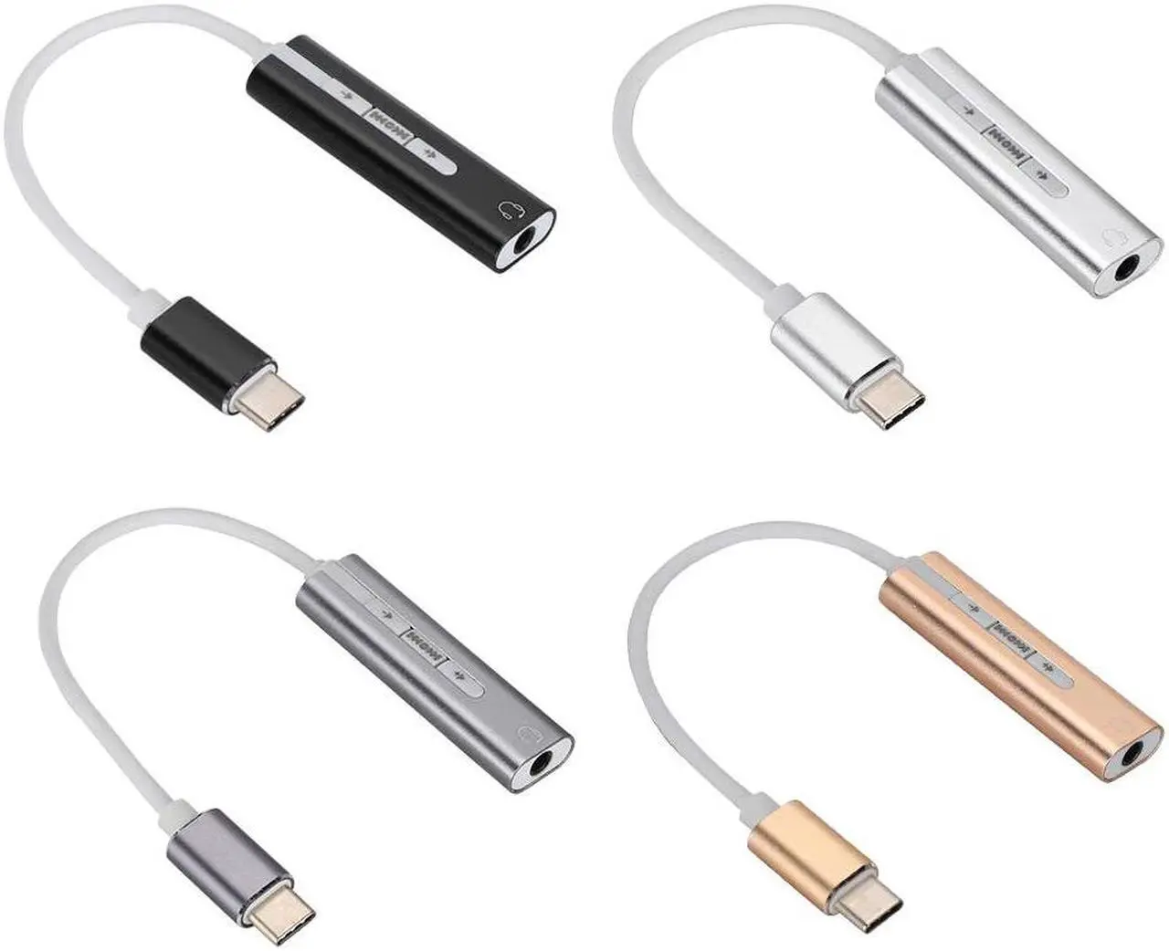Main image of 7.1 Channel External Type C Sound Card USB Type-C to 3.5mm Female Stereo Sound Card for Windows Headphone Stereo Audio Adapter