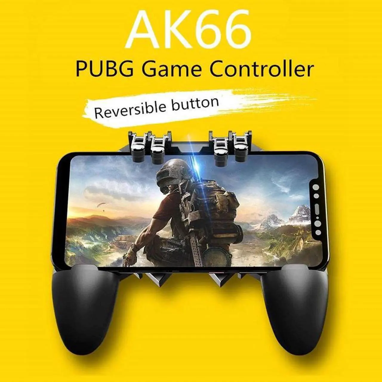 Main image of Turnover Button Gamepad Controller Mobile for  IOS Android Six 6 Finger Operating Gamepad Peripherals  Controller