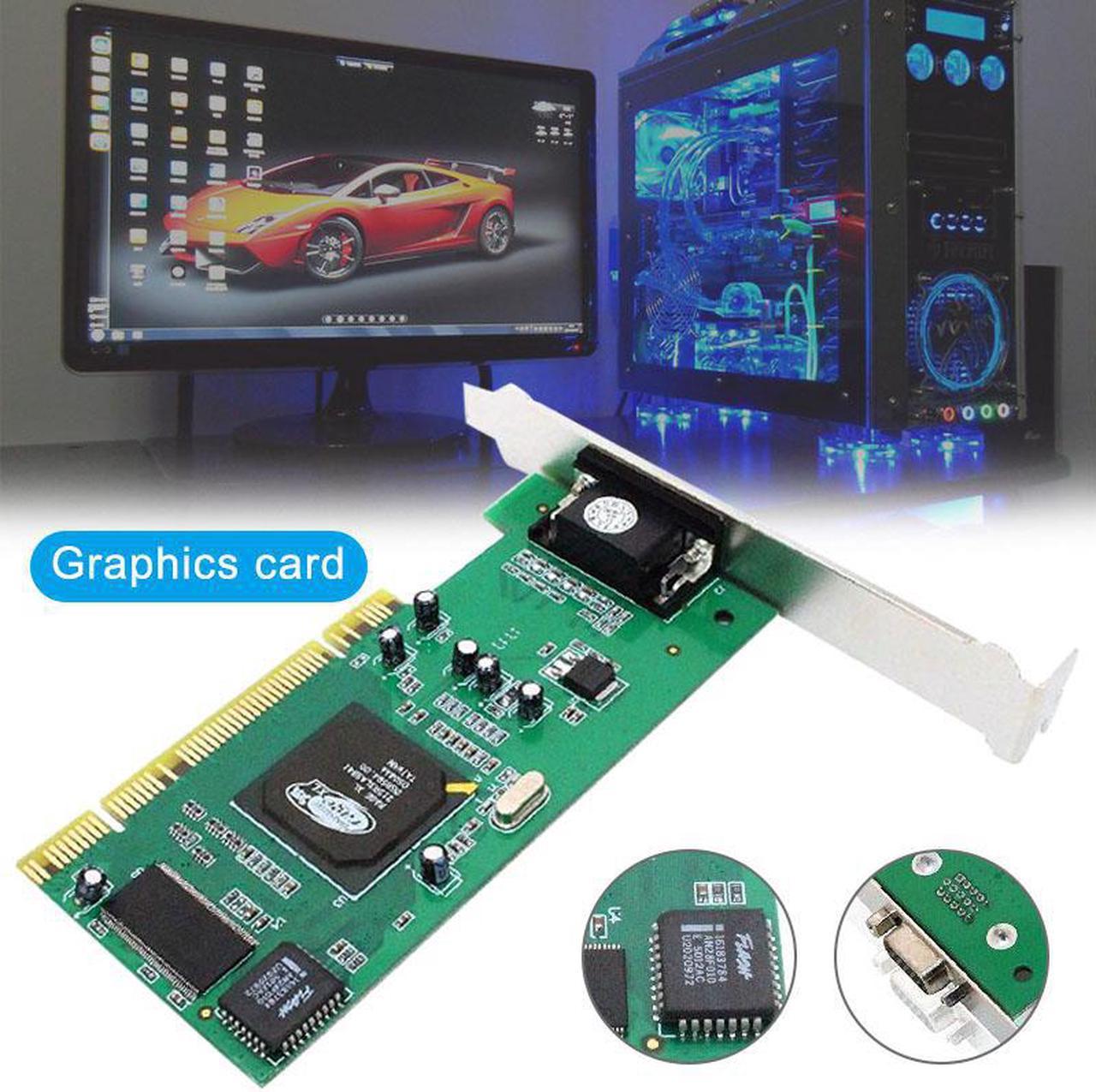 Desktop Computer CPI Graphics Card ATI Rage XL 8MB VGA Video Card PC Accessories GK8899