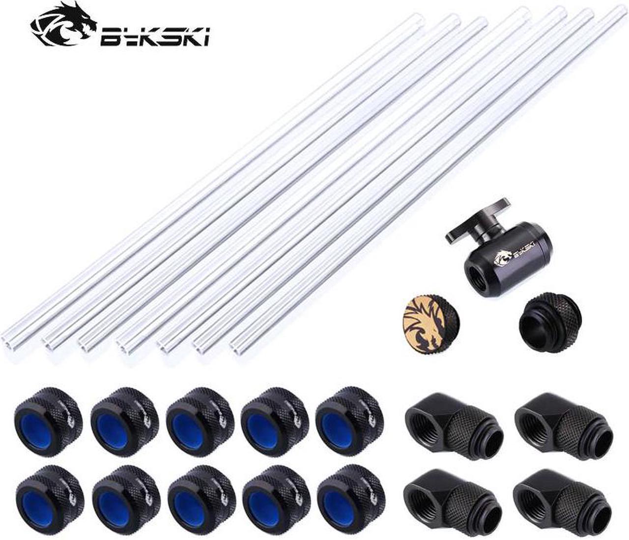 Fitting Kit for OD12mm/14mm/16mm Hard Tube /Rigid Fitting Combo /PETG Tube /Hand Compression Connector Fitting / 6 Colors