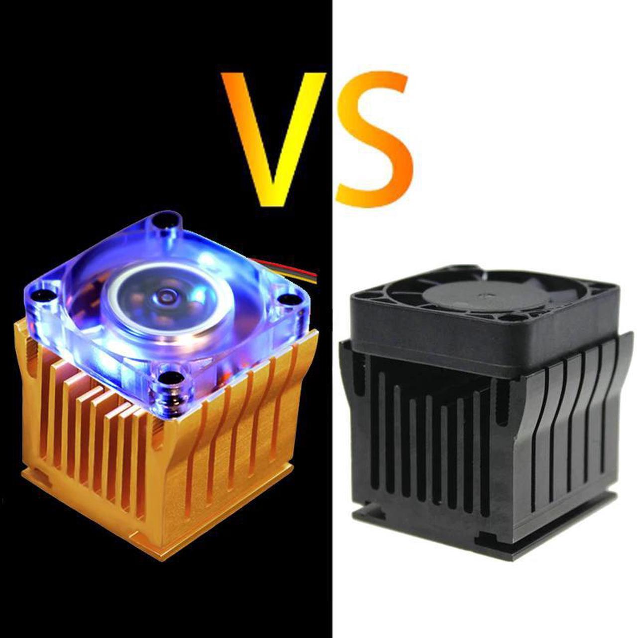 Aluminium Northbridge Heatsink Cooler Motherboard Radiator w/4cm Fan For PC Computer Case South North Bridge Chipset Cooling