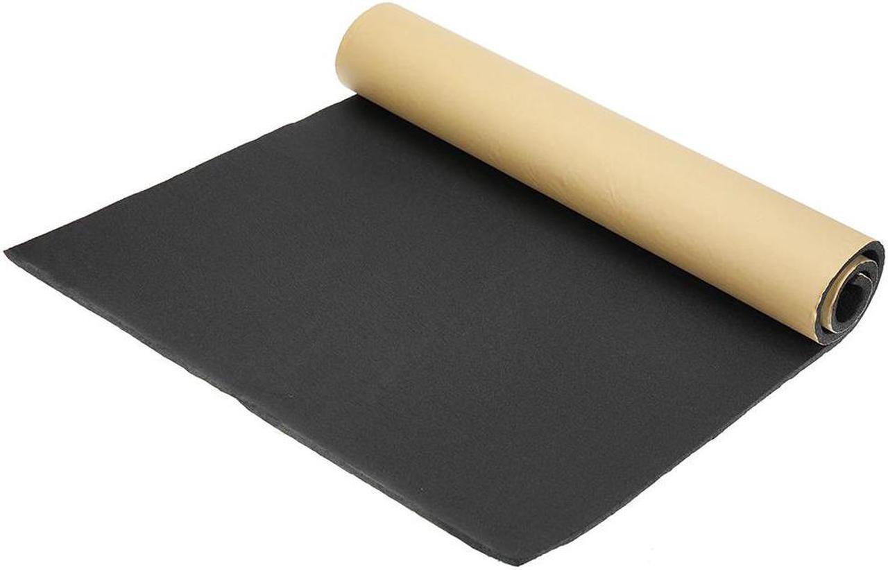 Alt view image 5 of 5 - 1Roll 100cmx50cm 3mm/6mm/10mm Adhesive Closed Cell Foam Sheets Soundproof Insulation Home Car Sound Acoustic Insulation Thermal