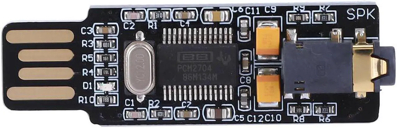 Main image of VHM-305 Drive- USB Sound Card Chip Computer External Sound Card Module DAC Decoder Board for WIN2000/WINXP/WIN3003