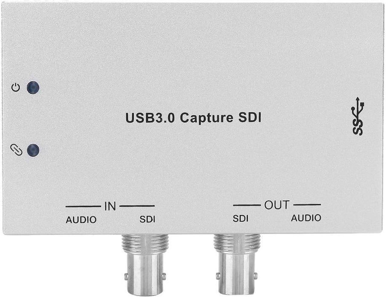 3G/HD/-SDI to USB Video Capture Card Dongle Game Streaming Live Stream Broadcast 1080P OBS/vMix/Wirecast/Xsplit