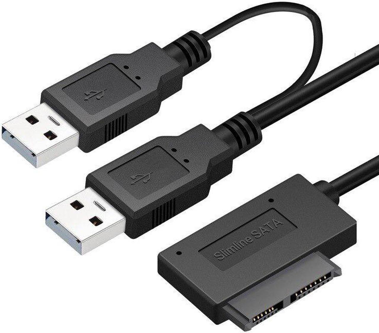 2.0 SATA Cable Sata to  Adapter 6+7P SATA to 2.0 easy drive line transfer box Cable Notebook optical drive line