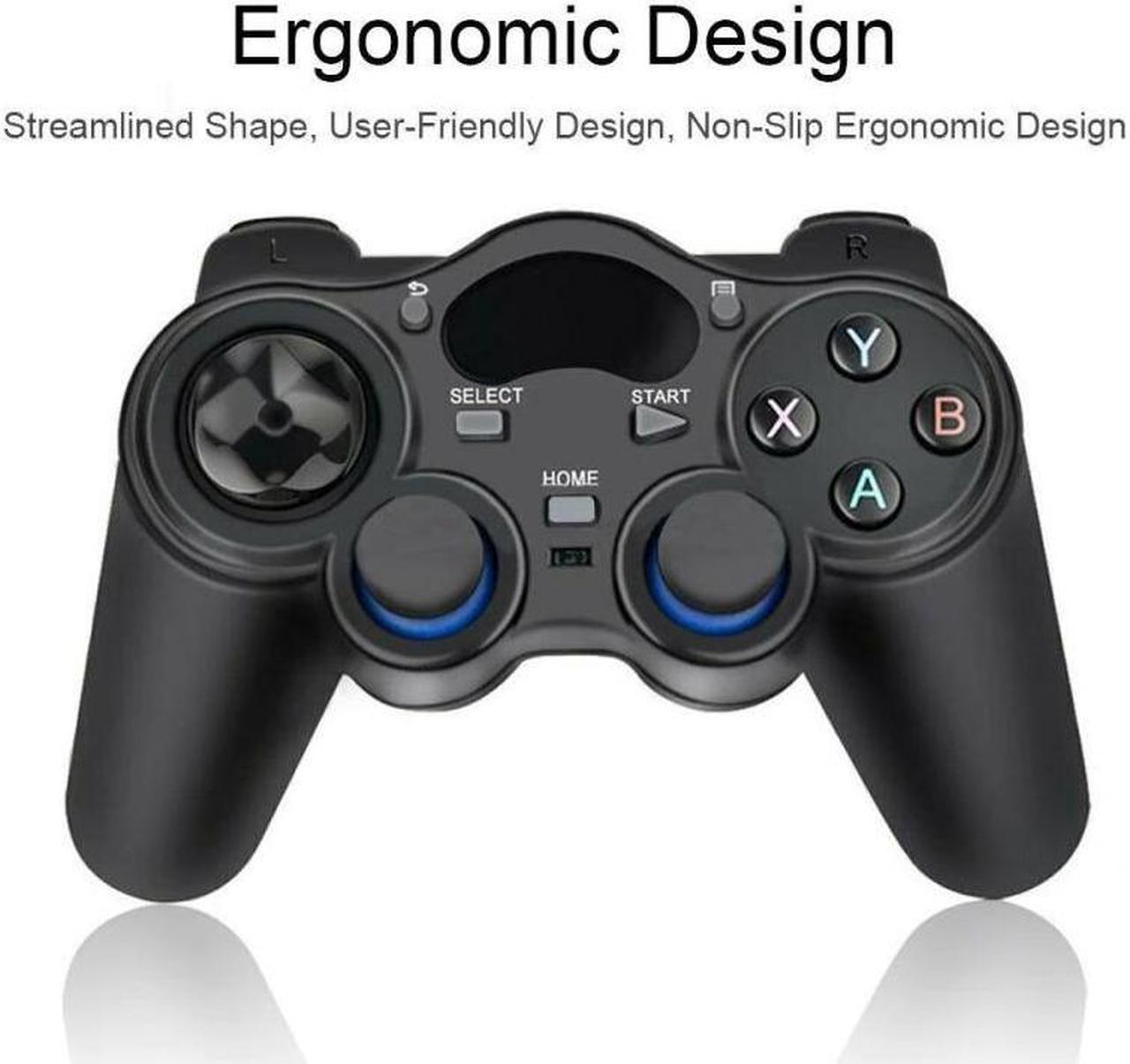 Alt view image 2 of 5 - 2.4G Wireless Gamepad With Nano Receiver Controller Gaming Gamepad Joystick Power Saving Mode For Android Tablet Phone PC TV