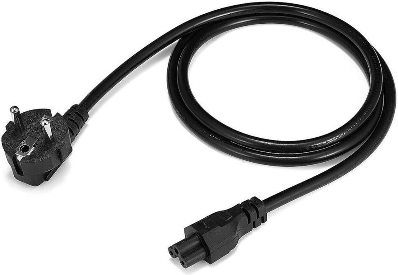 Power Cable 1.5m 10ft Euro EU Plug IEC C5 Connector Power Supply Cable For    Notebook LG TV Printer Projector