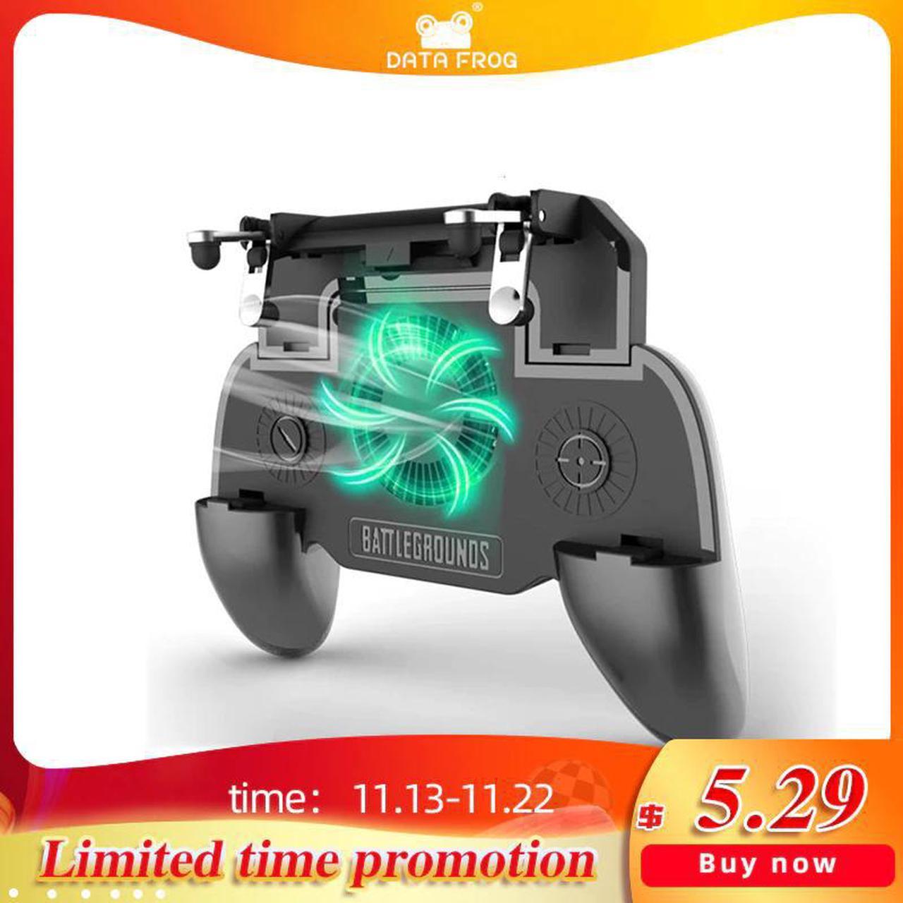 For PUBG Mobile Gamepad For PUBG Controller Trigger Aim L1R1 Shooter Joystick For IPhone Android Phone For  Fire