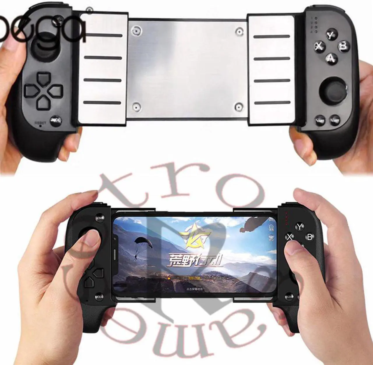 Alt view image 5 of 5 - 2020 NEW SAITAKE 7007F Telescopic Bluetooth Game Handle Wireless Gamepad Controller Dual-mode Joystick For iOS Android PC