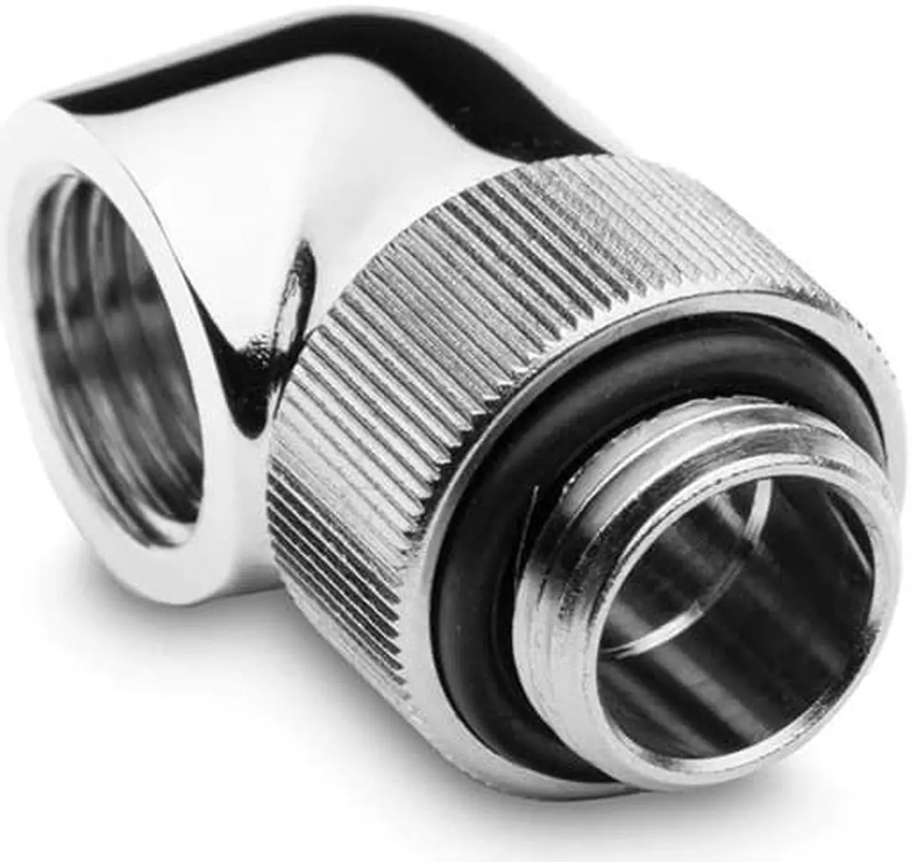 Alt view image 5 of 5 - Classic Angled 90° Degree Elbow Fittings G1/4 Thread Liquid Water Cooling Loop Necessary Adapter