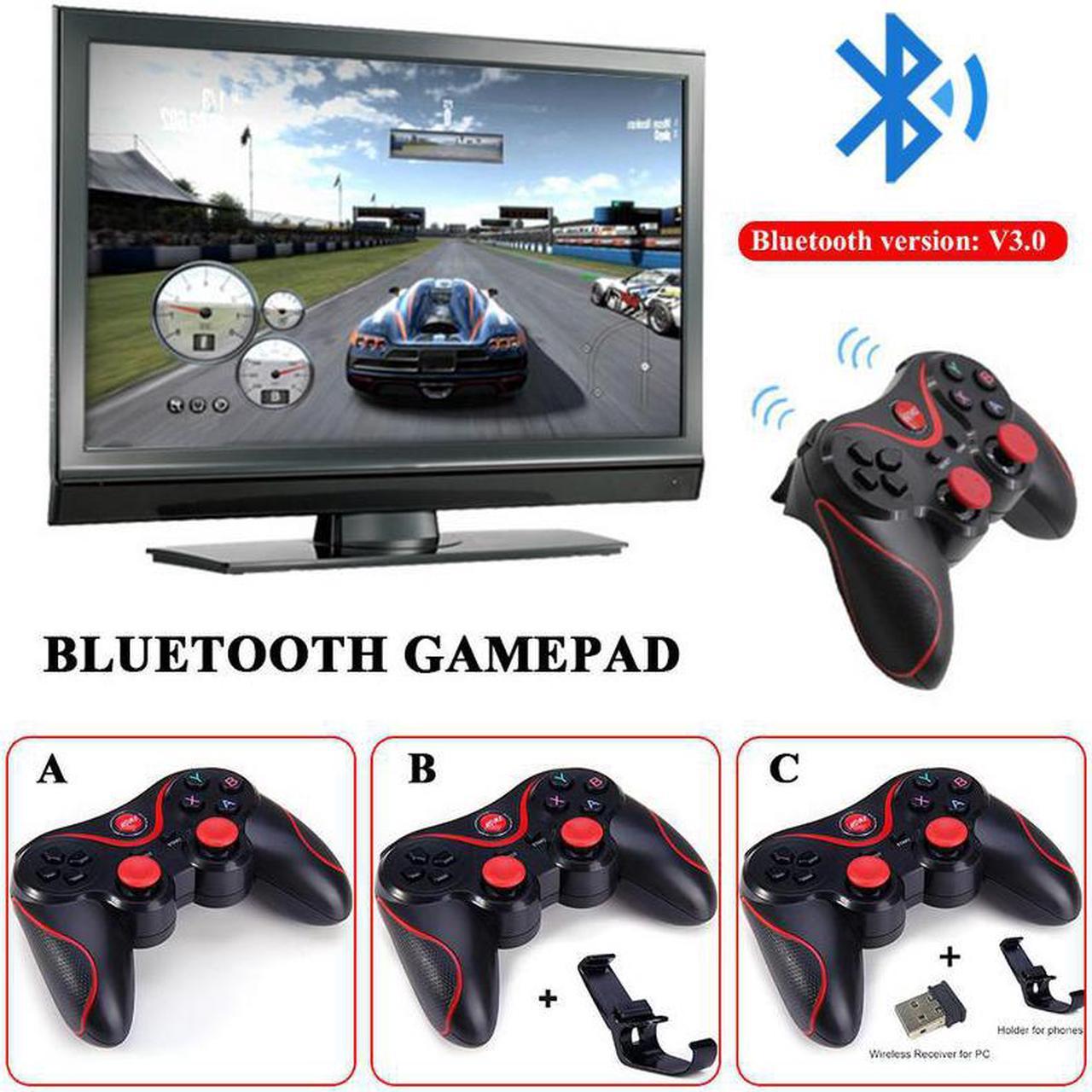 For T3 S3 S5 PS3 Bluetooth Wireless Gamepad Android S600 STB S3VR Games Controller New Joystick For Android iOS Mobile Phones PC