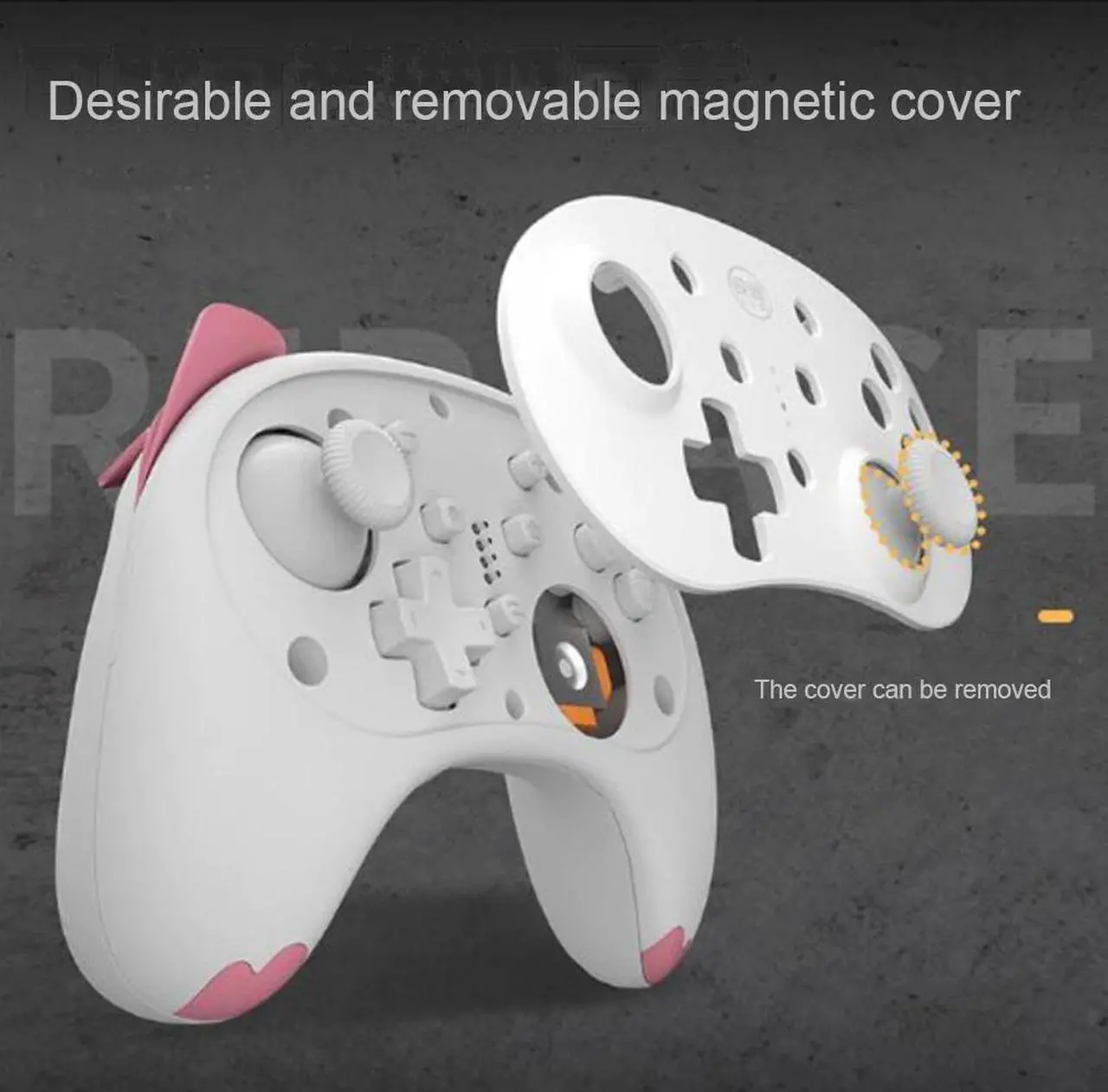 Alt view image 3 of 5 - Switch Wireless Controller With Voice Wake Function Bluetooth Gamepad For Nintend Switch/Lite Pro Game Joystick