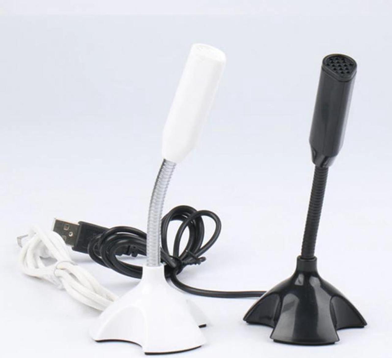 USB Mini Desktop Speech Portable Durable Clear Sound Quality Microphone For Singing Recording Voice Chatting Teaching