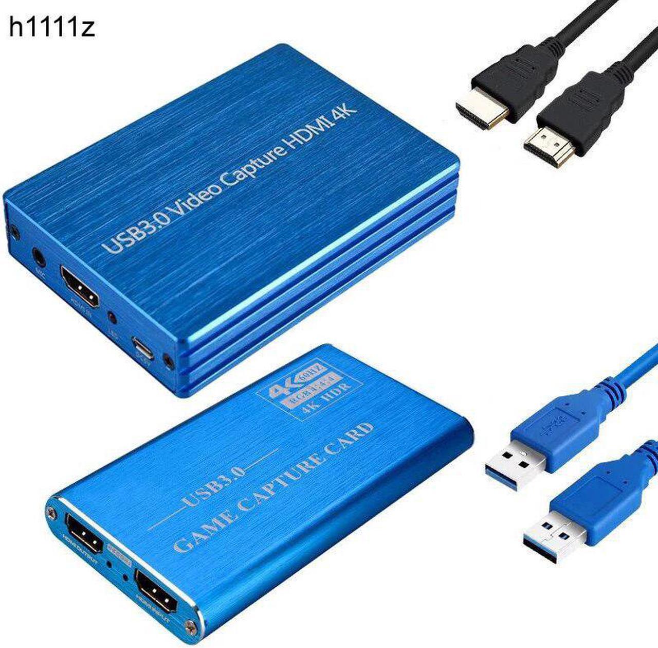 1080P 60fps MI Audio Video Capture Card MI To USB 3.0 Game Live Streaming Broadcast Recording Plate Mic Input 4K Loop Out