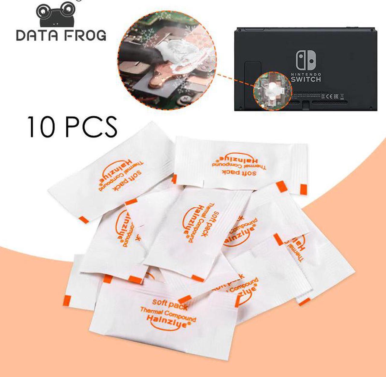 Main image of 10pcs Thermal Grease For Nintendo Switch Main Board Heat-Away Paste For NS Lite Console Thermal Compound For CPU