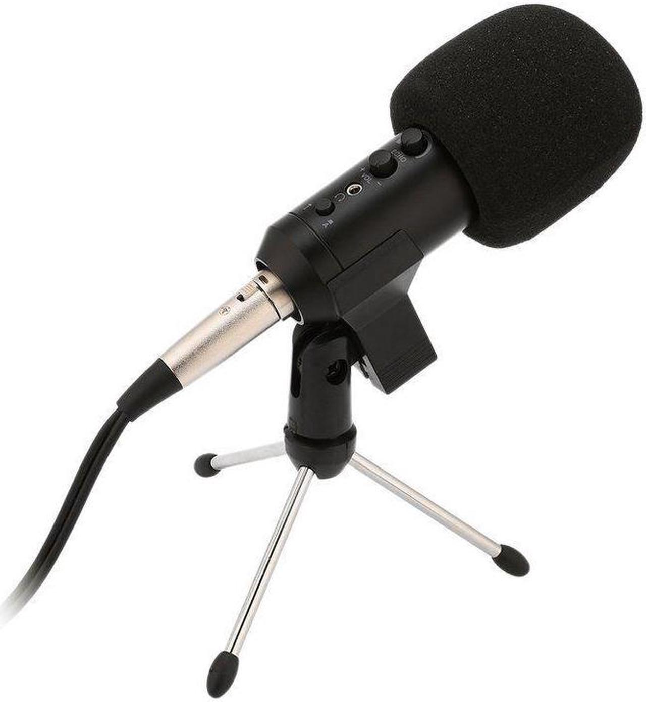 USB Studio Microphone Condenser Sound Microphones For Computer Karaoke Video Recording