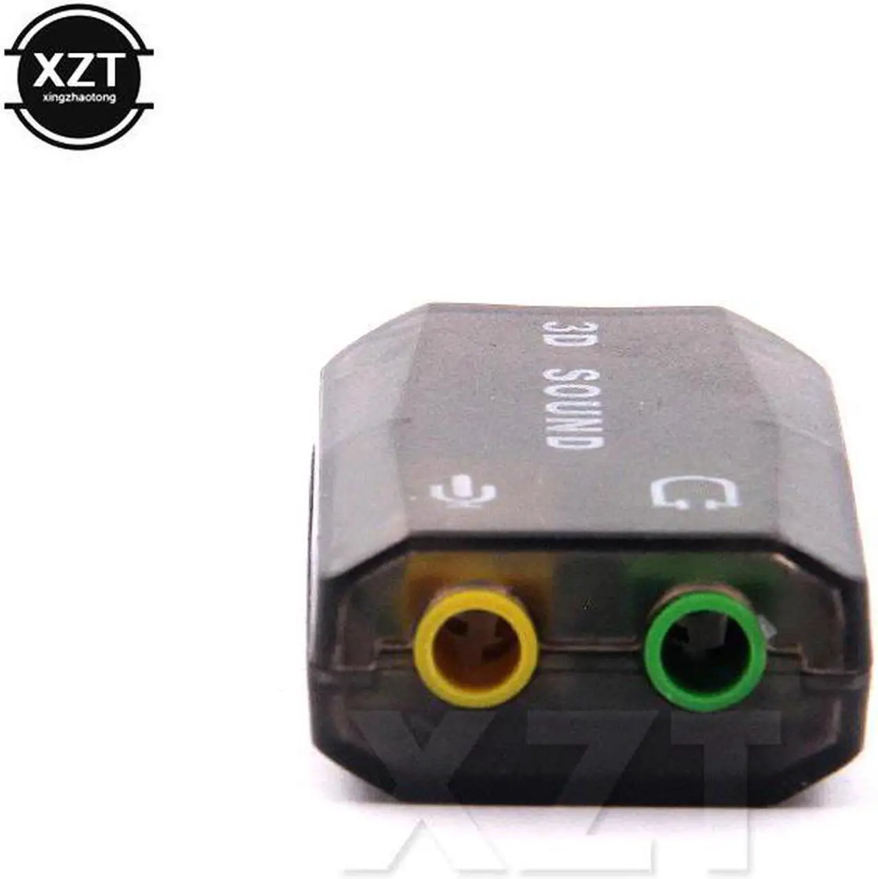 Alt view image 2 of 5 - Hot sale 10pcs/lot V5.1 3D USB to 3D Audio USB External Sound Card Adapter 5.1 Channel Sound Professional Microphone 3.5mm input