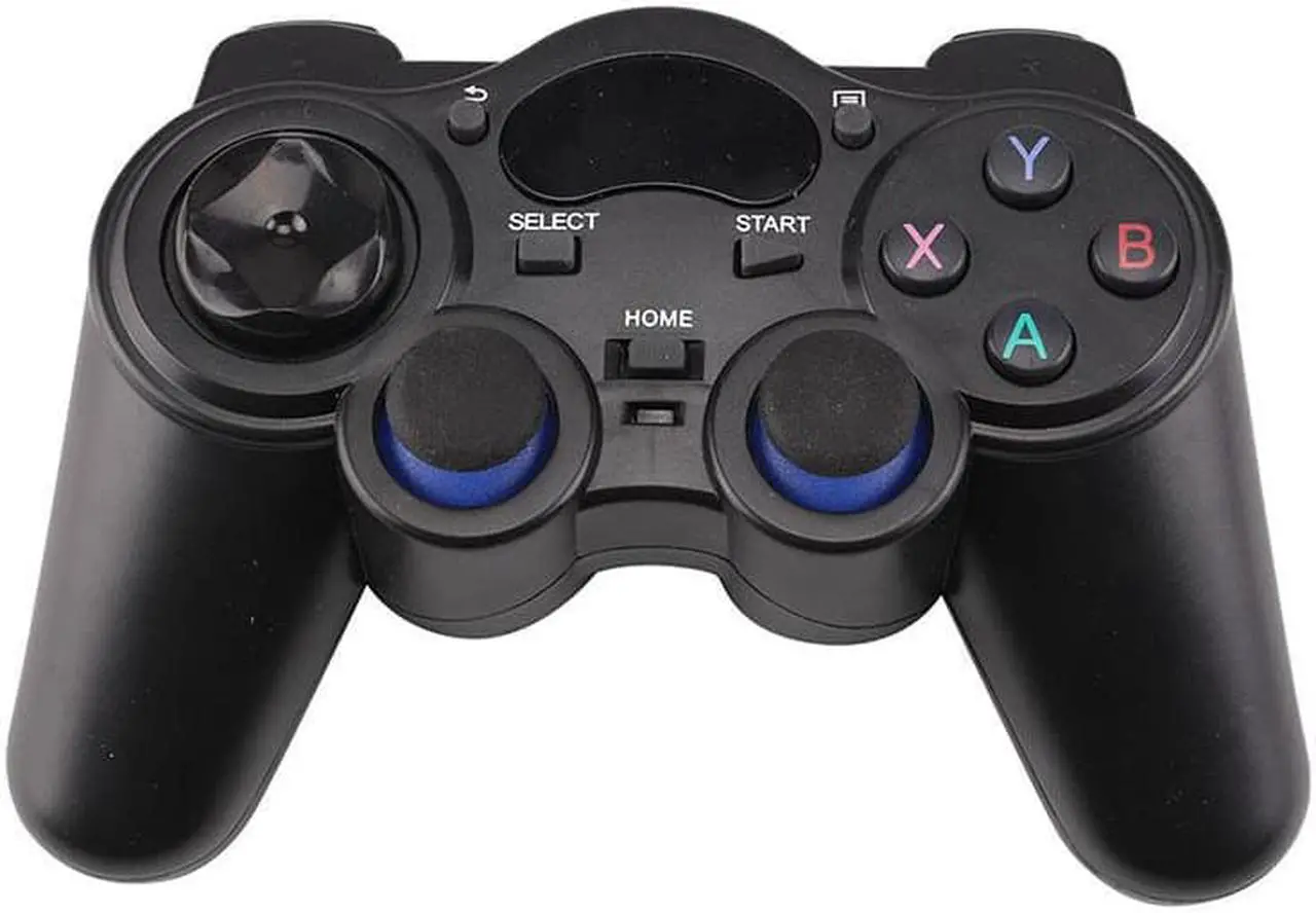 Alt view image 3 of 5 - 2 Pcs Wireless Gamepad 2.4G Wireless Game Controller Gamepad Joystick for PS3 Android TV Box r60