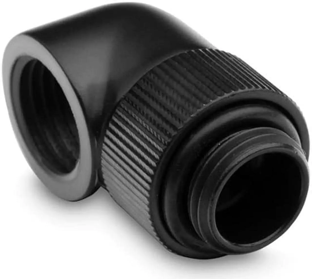 Alt view image 4 of 5 - Classic Angled 90° Degree Elbow Fittings G1/4 Thread Liquid Water Cooling Loop Necessary Adapter