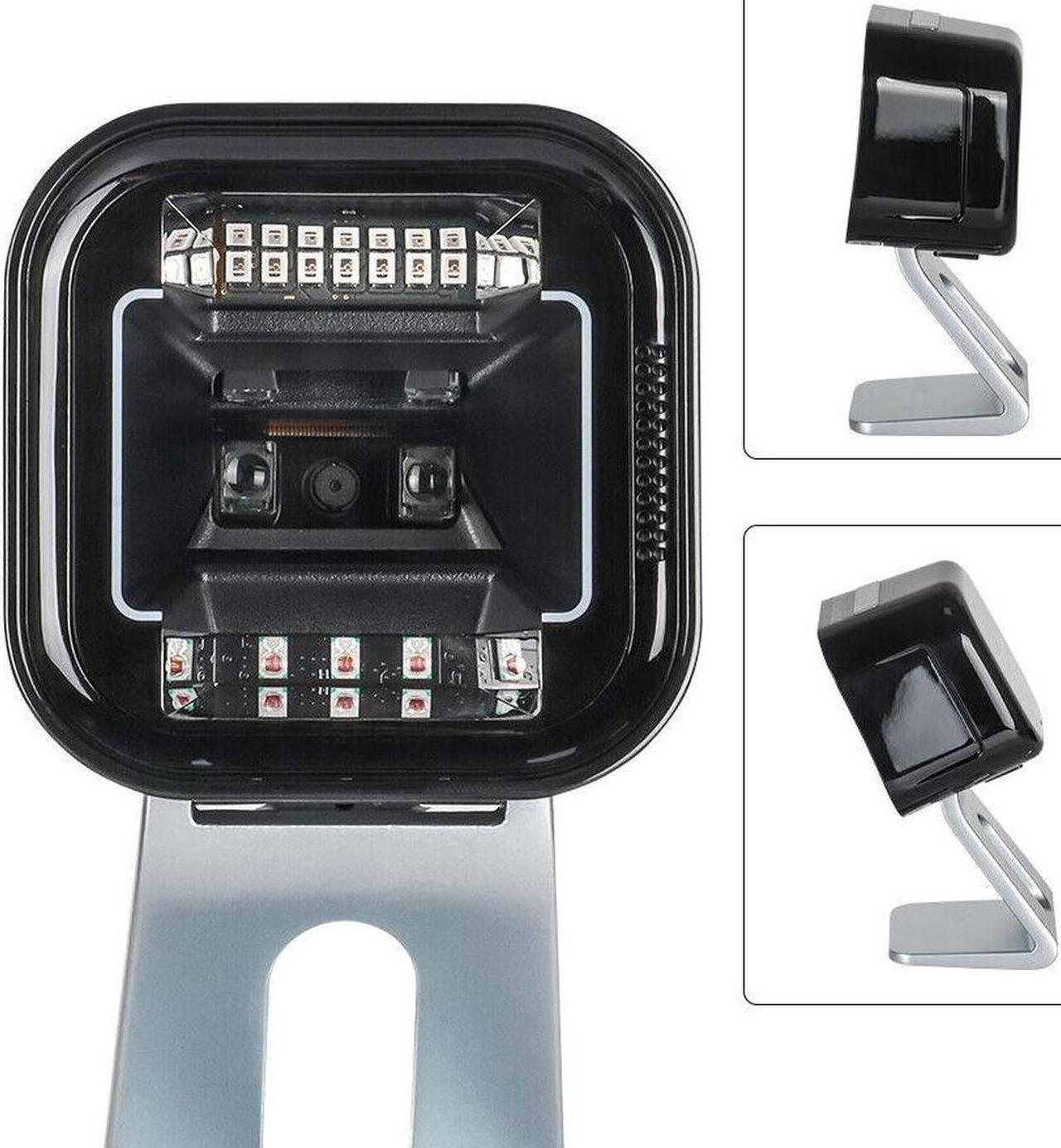 Alt view image 3 of 7 - Datalogic Magellan 1500i PN:MG1501-10211-0200 2D Fixed Barcode Scanner Cable ,Corded, Magellan 1500i, Black, Standard Configuration, 2D, Tilting Stand with Magnetic Base, USB A Cable