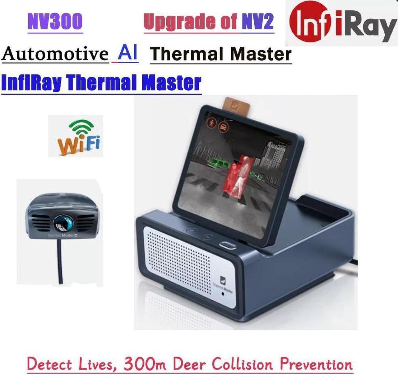 Main image of Thermal Master NV300 Thermal Camera for Car 300m Night Vision WiFi IR Automotive AI Thermal MasterNV300compatible with all vehicle models